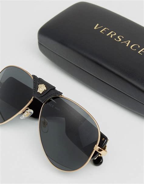 black versace leather sunglasses target|discontinued Versace sunglasses.